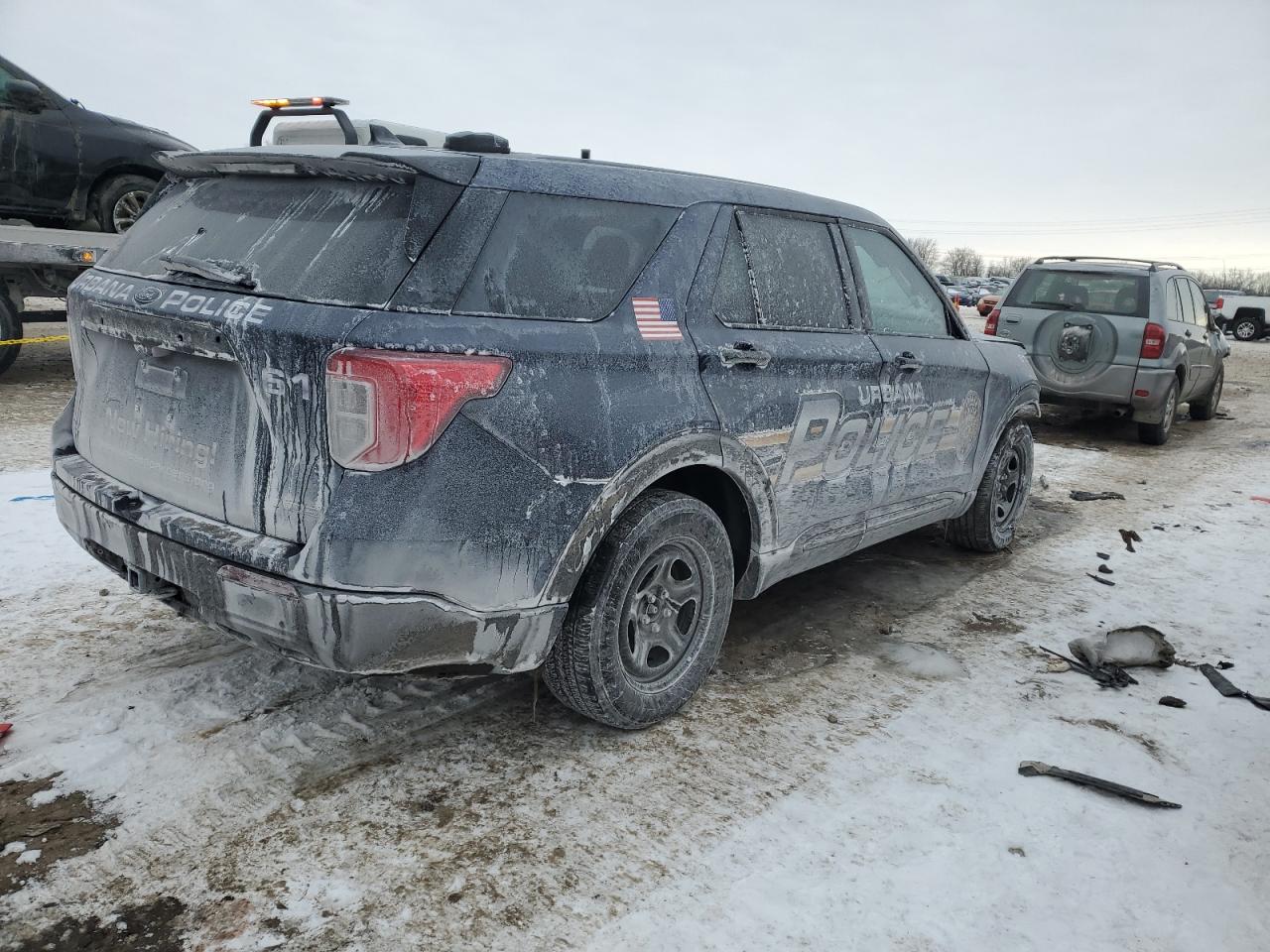2022 FORD EXPLORER POLICE INTERCEPTOR VIN:1FM5K8AB3NGC19527