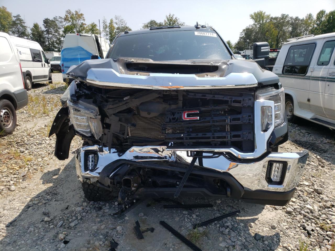 2023 GMC SIERRA K2500 SLE VIN:1GT49ME74PF168882