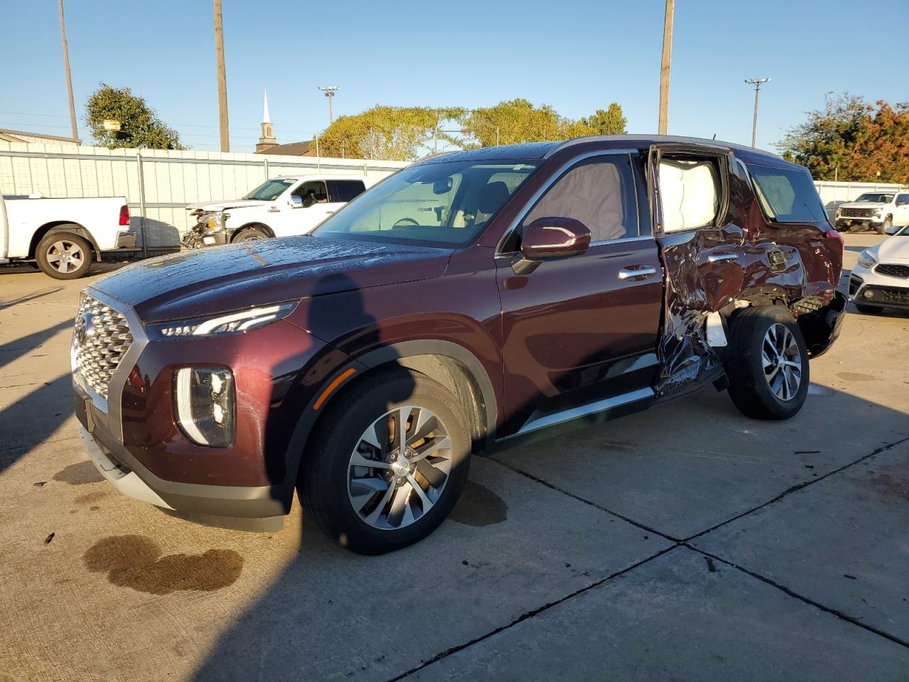 2022 HYUNDAI PALISADE SEL VIN:KM8R2DHE7NU392415