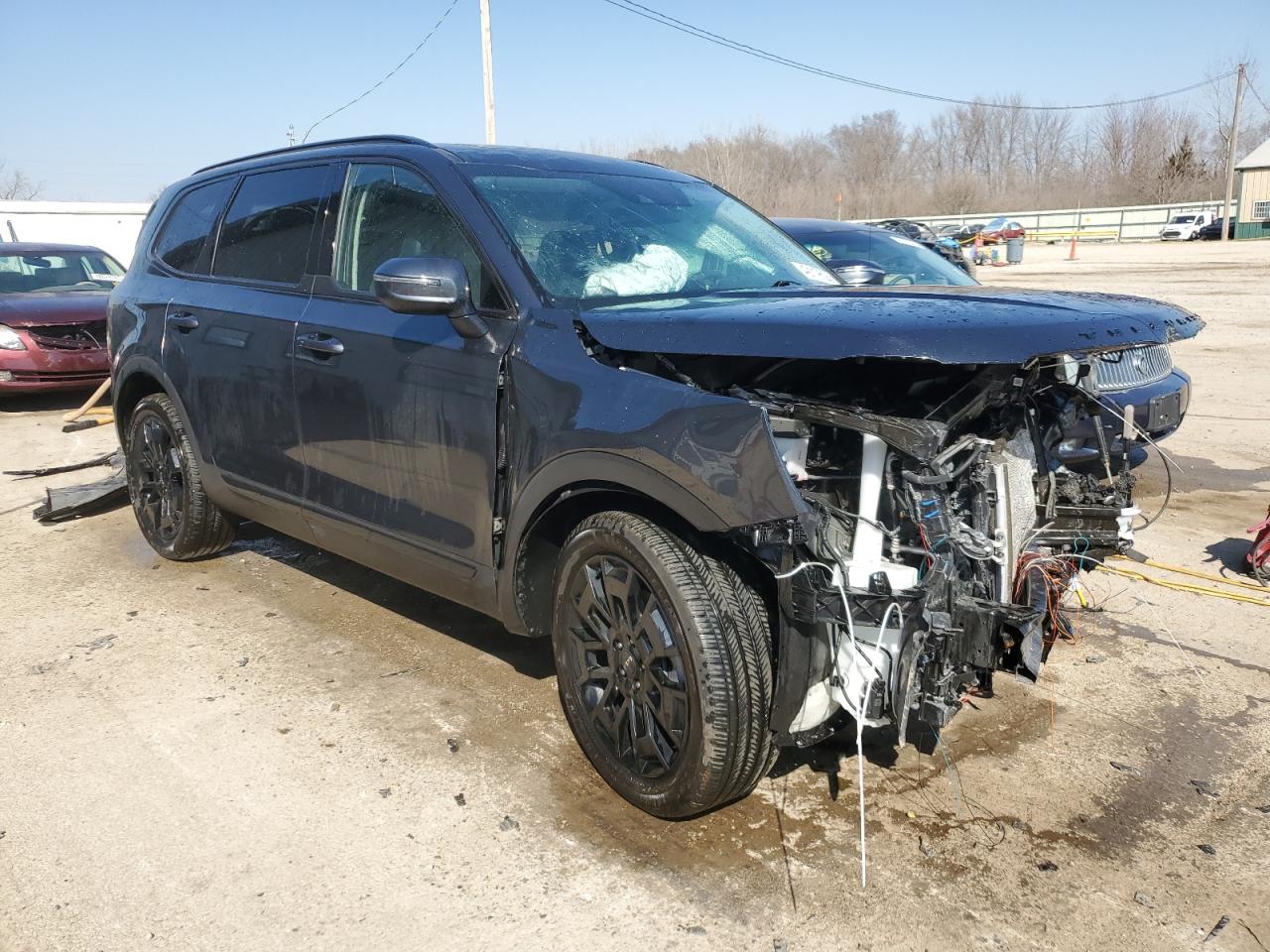 2022 KIA TELLURIDE EX VIN:5XYP3DHC5NG314546