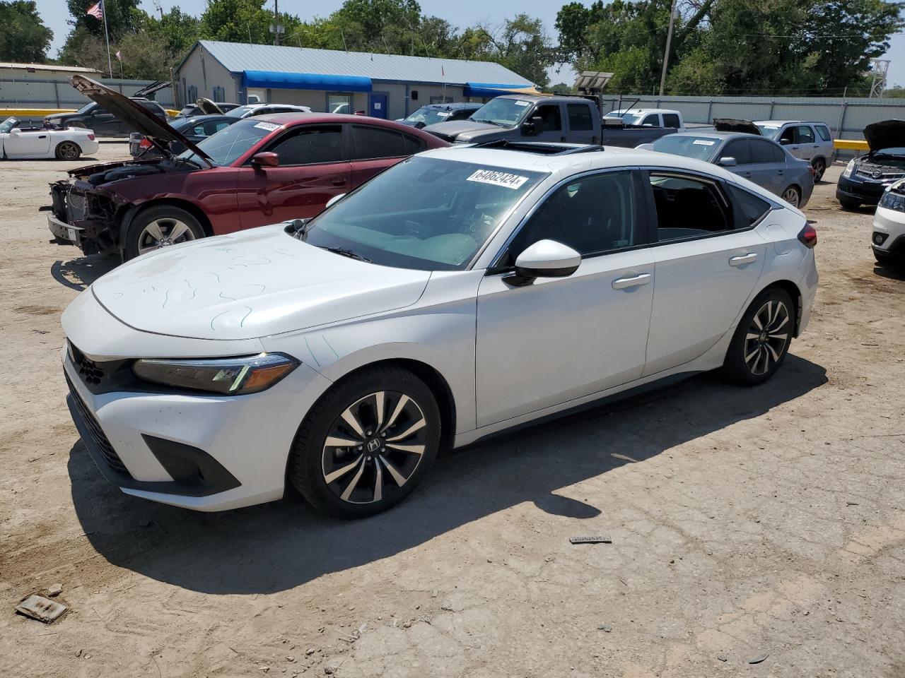 2023 HONDA CIVIC EXL VIN:19XFL1H72PE013181