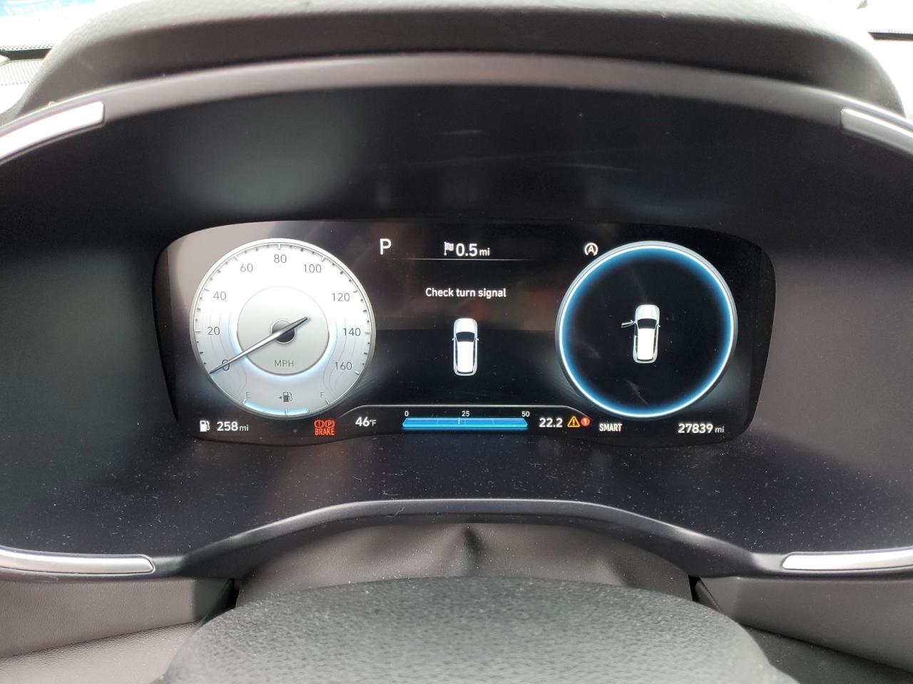 2022 HYUNDAI SANTA FE SEL VIN:5NMS34AJ4NH462325