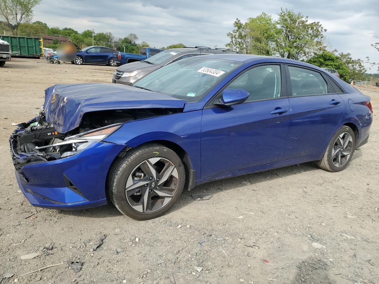 2023 HYUNDAI ELANTRA SEL VIN:5NPLS4AG1PH100079