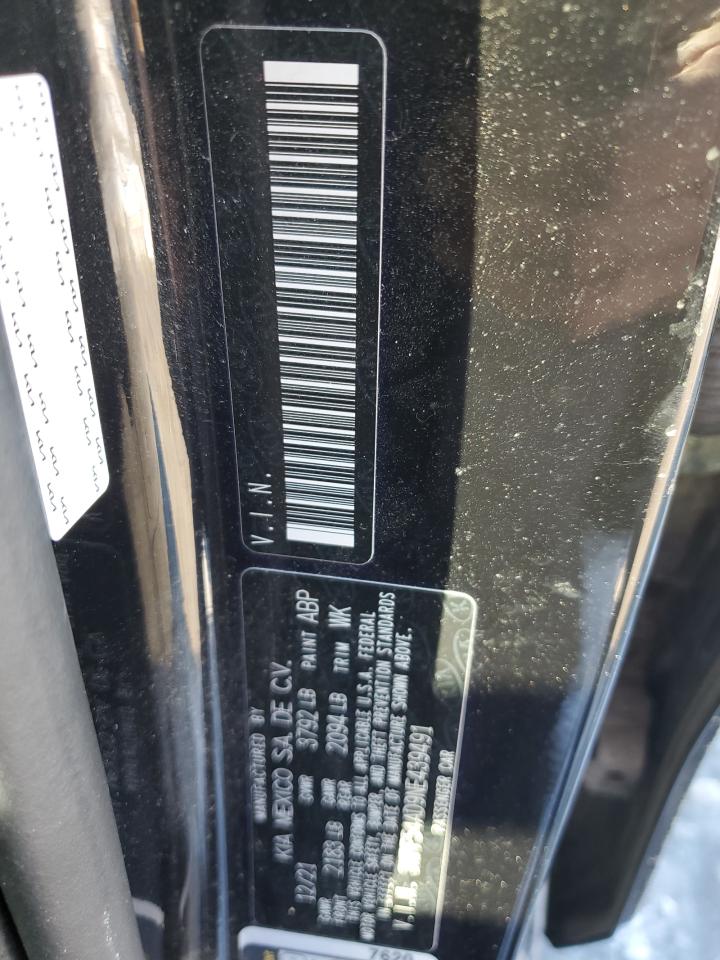 2022 KIA FORTE GT LINE VIN:1HGCR2F57GA117632