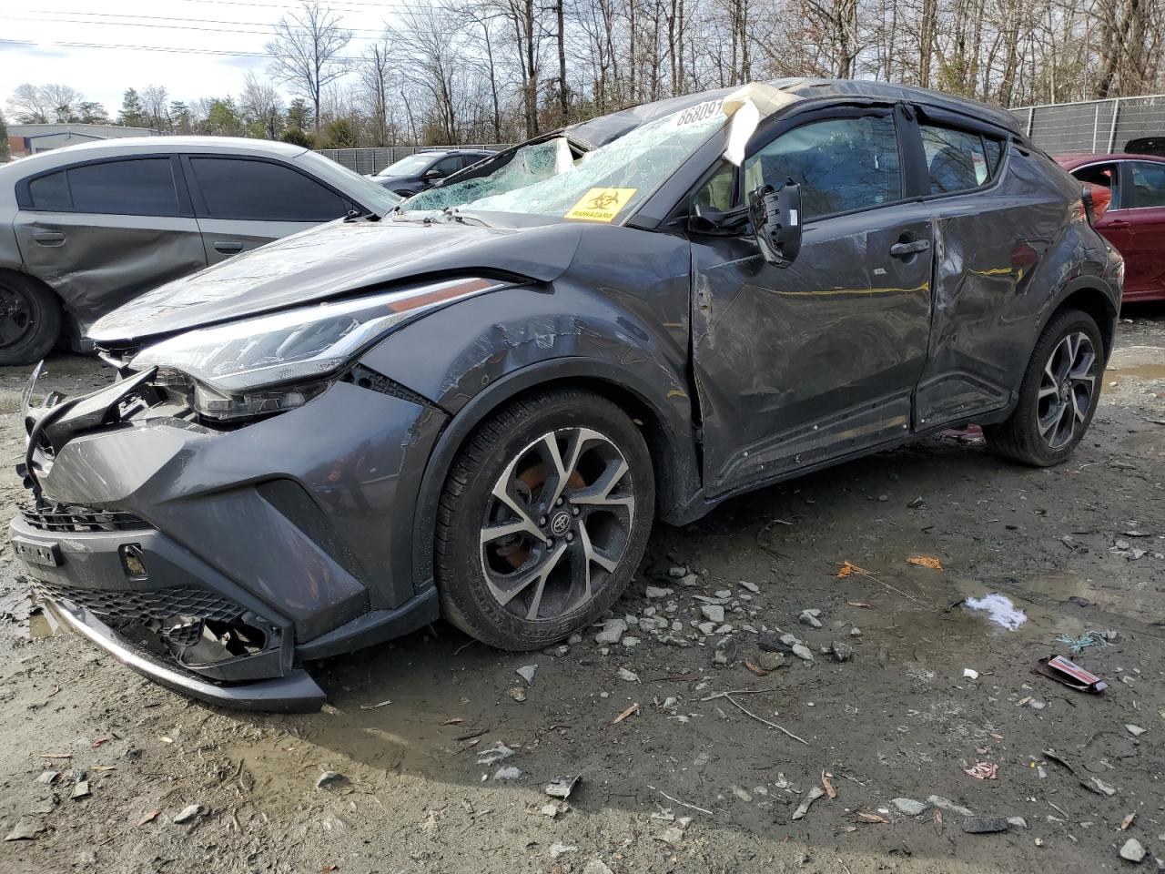2022 TOYOTA C-HR XLE VIN:NMTKHMBX8NR140609