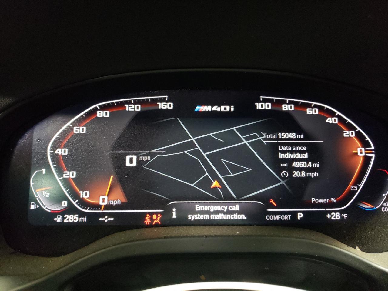 2024 BMW X4 M40I VIN:5UX43DT07R9T60014