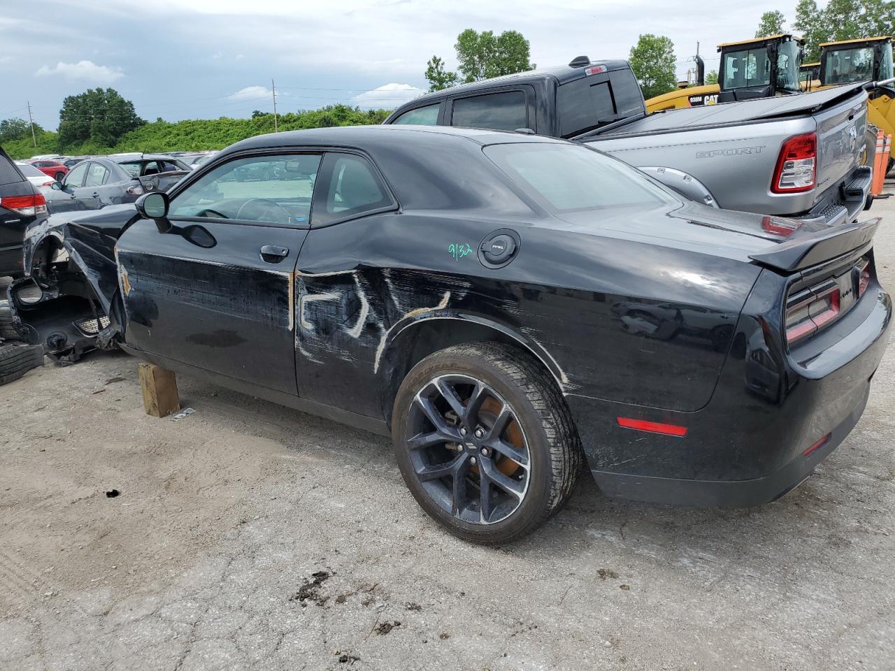 2022 DODGE CHALLENGER SXT VIN:2C3CDZAG7NH103375
