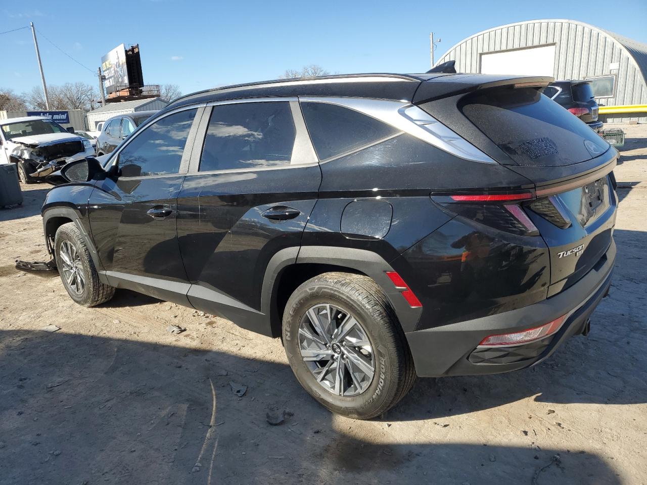 2022 HYUNDAI TUCSON BLUE VIN:KM8JBCA19NU020055