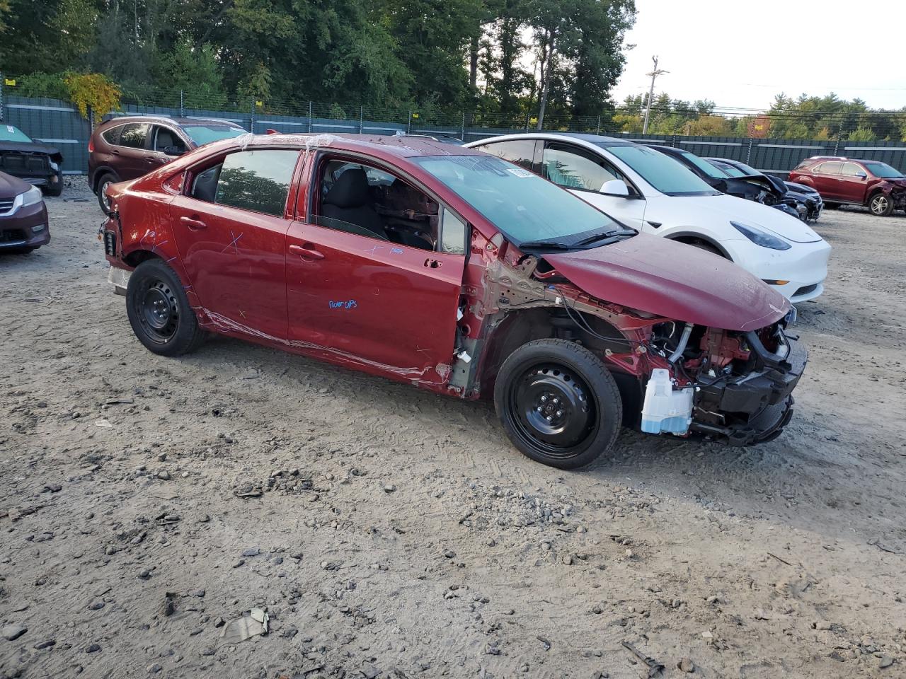 2022 TOYOTA COROLLA LE VIN:5YFEPMAE1NP382345