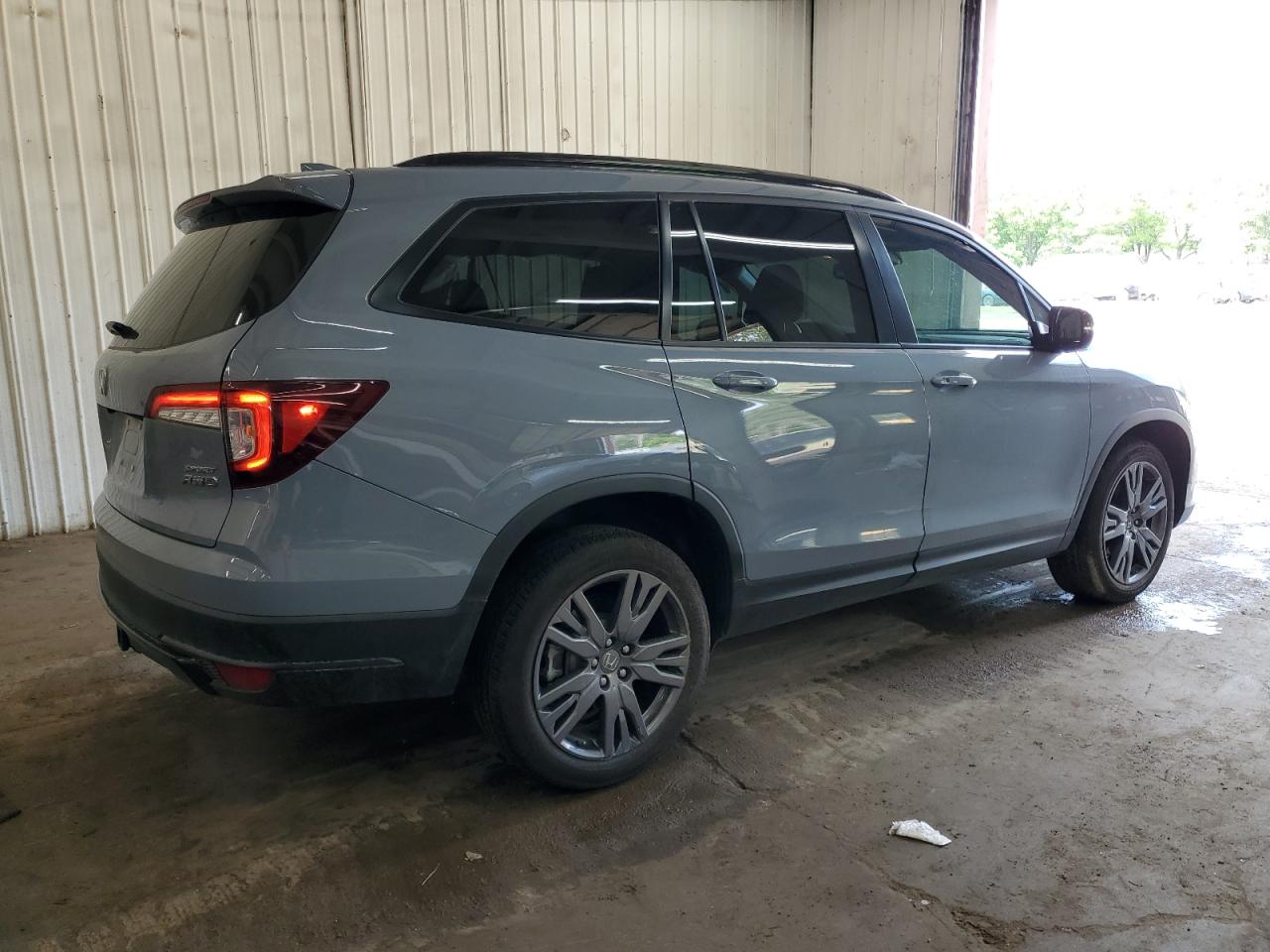 2022 HONDA PILOT SPORT VIN:5FNYF6H31NB087919