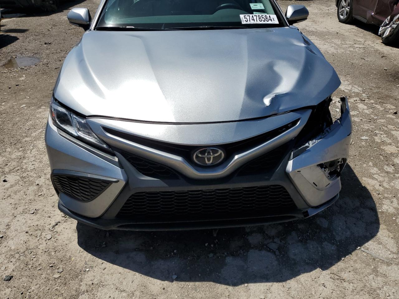 2022 TOYOTA CAMRY SE VIN:4T1G11AK8NU658534