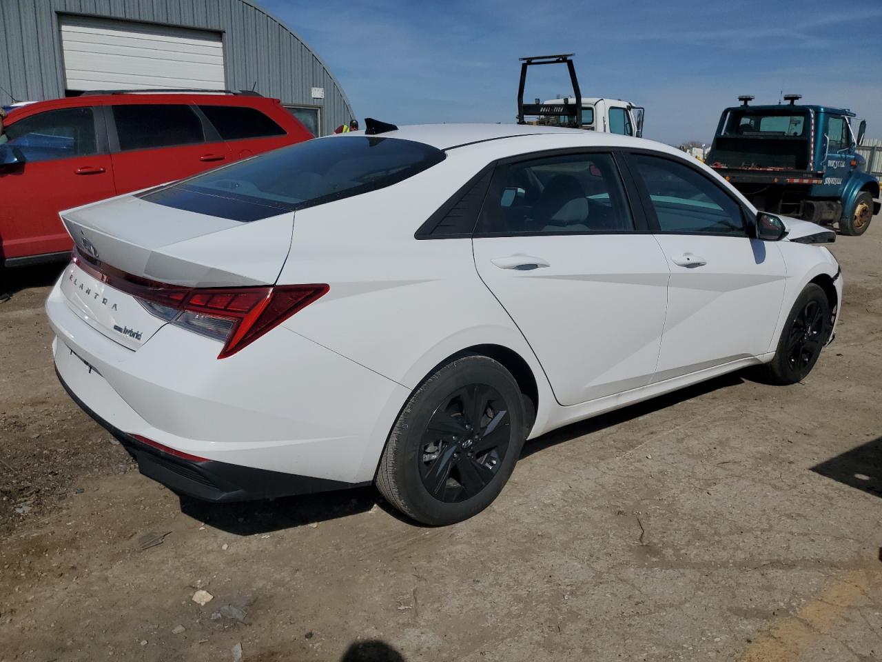 2023 HYUNDAI ELANTRA BLUE VIN:KMHLM4AJ1PU091987