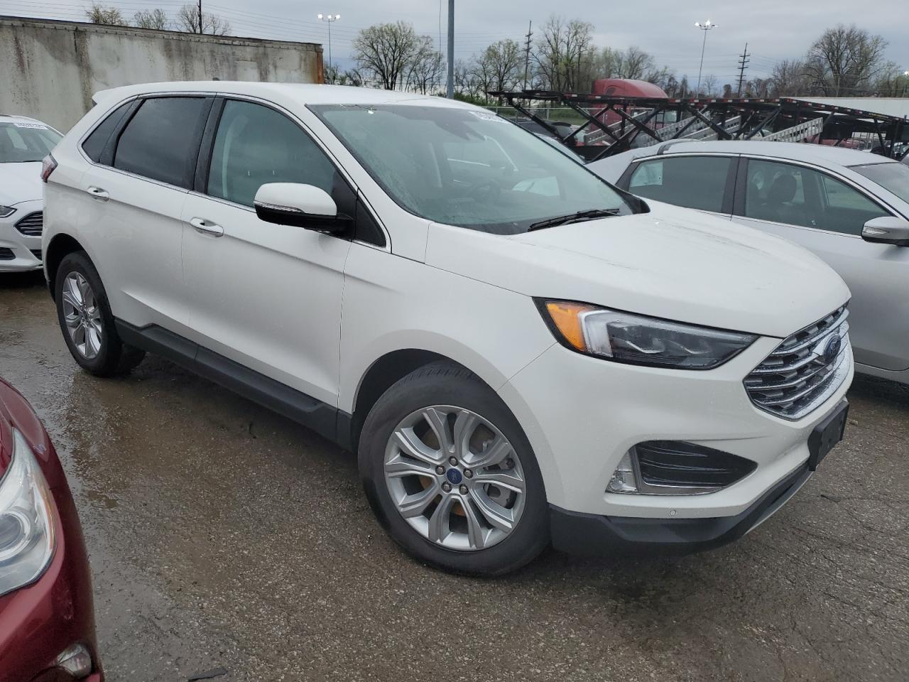 2022 FORD EDGE TITANIUM VIN:2FMPK4K91NBA00487