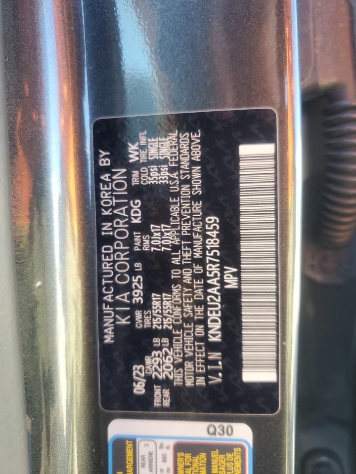 2024 KIA SELTOS S VIN:KNDEU2AA5R7518459