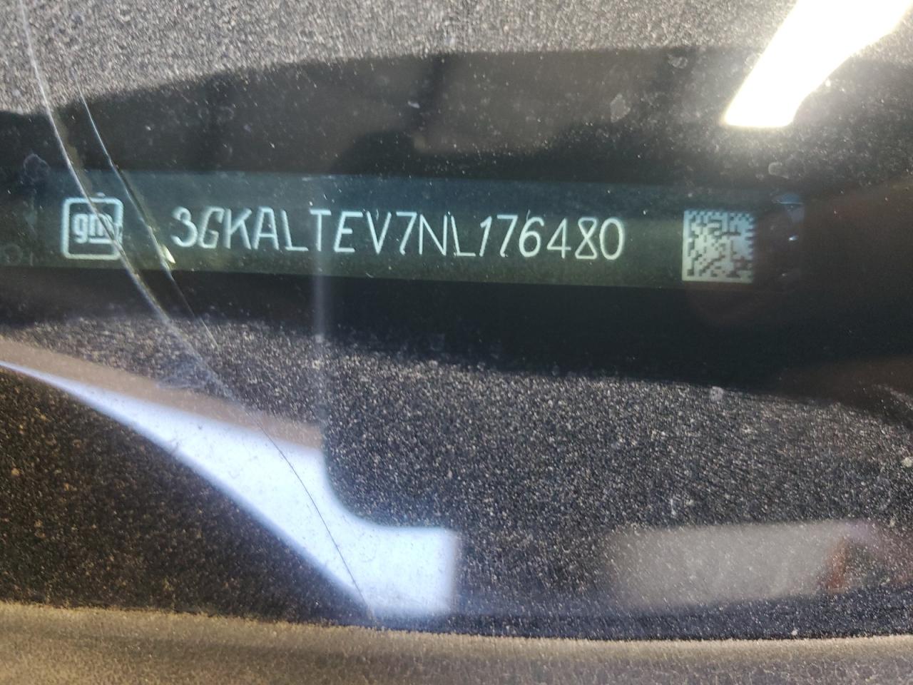 2022 GMC TERRAIN SLE VIN:3GKALTEV7NL176480