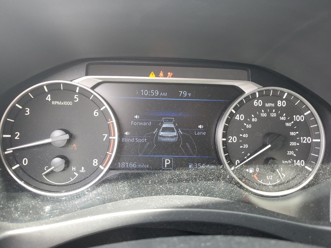 2022 NISSAN ALTIMA SR VIN:1N4BL4CV2NN321729