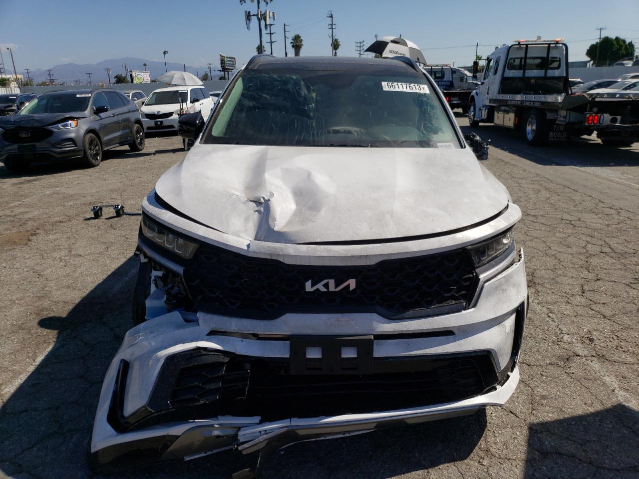 2022 KIA SORENTO S VIN:5XYRL4LC2NG162063