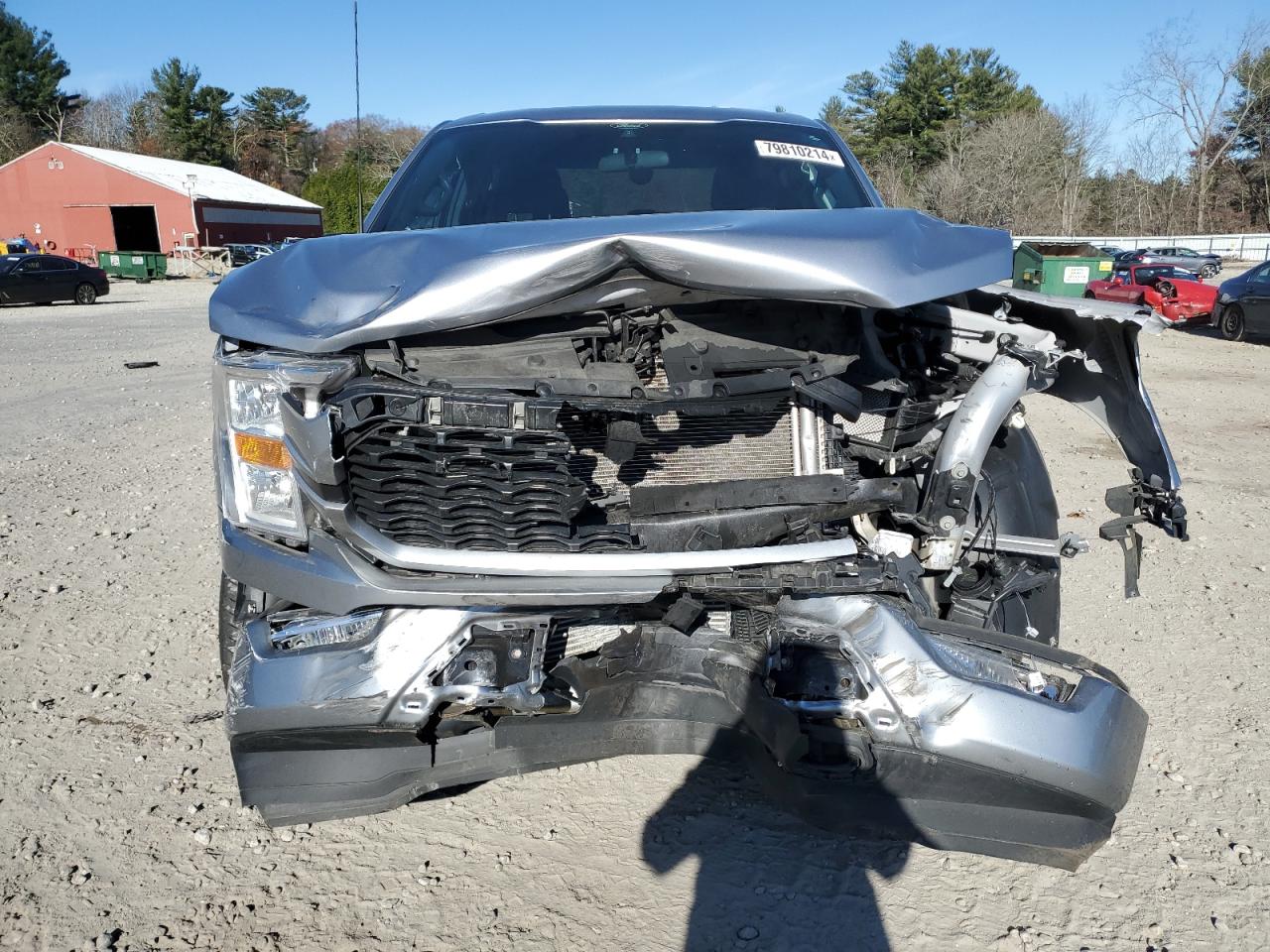 2022 FORD F150 SUPER CAB VIN:1FTFX1E82NFA56603