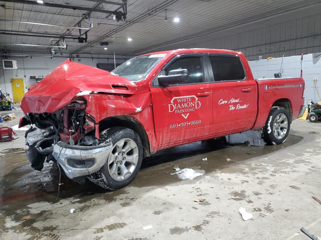 2022 RAM 1500 BIG HORN/LONE STAR VIN:1C6SRFFT5NN456645