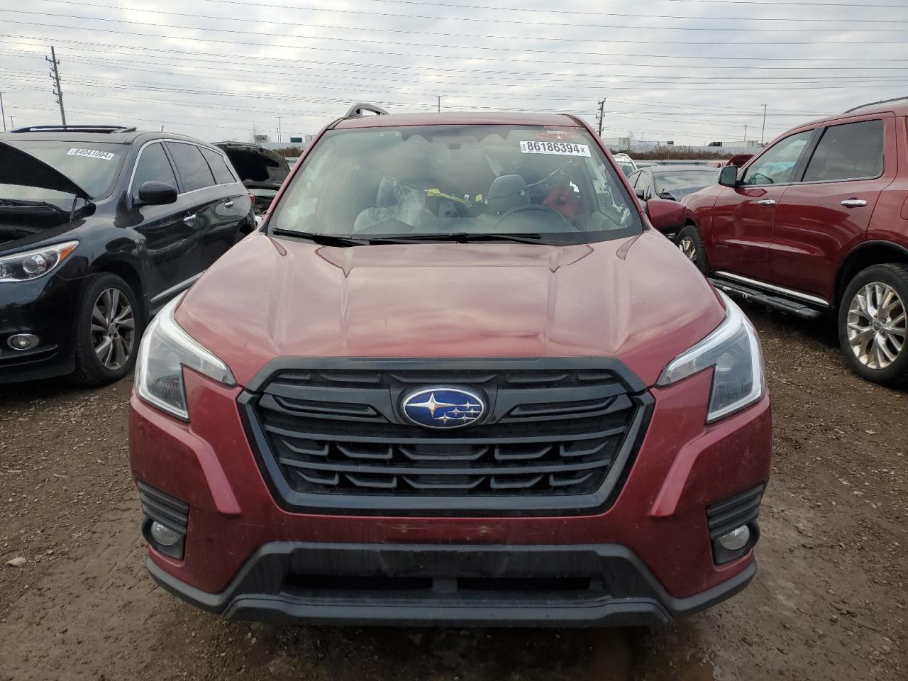 2022 SUBARU FORESTER PREMIUM VIN:JF2SKAEC6NH443677