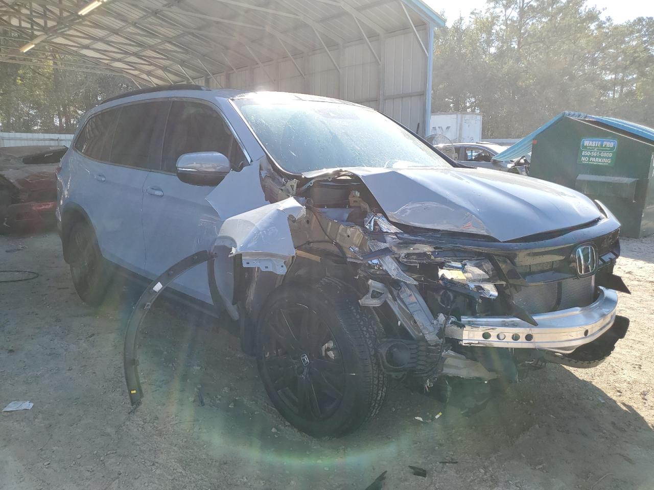 2022 HONDA PILOT SE VIN:5FNYF5H2XNB018003