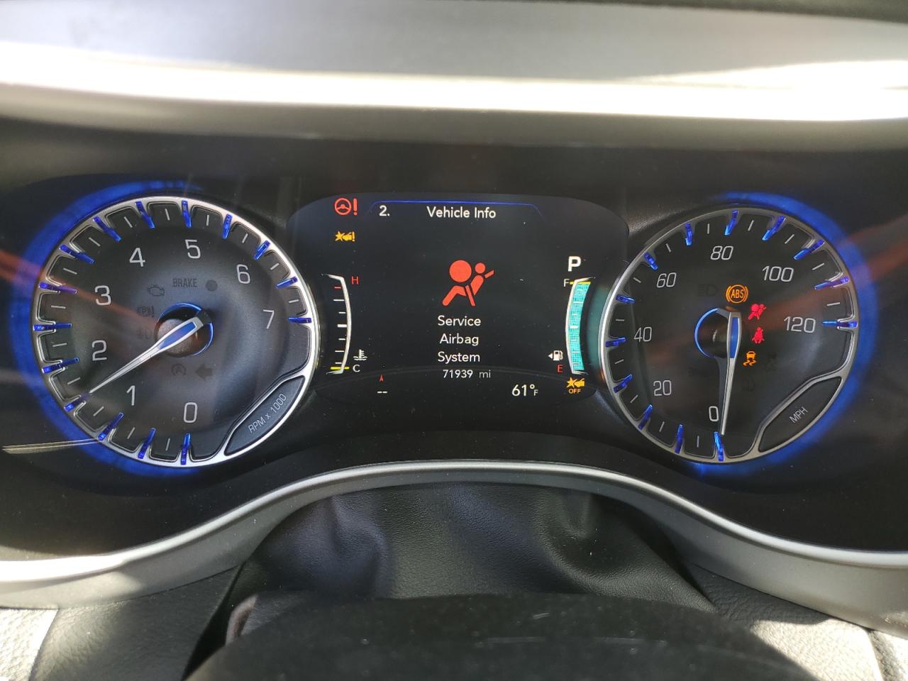 2023 CHRYSLER PACIFICA TOURING VIN:2C4RC1FG5PR561433