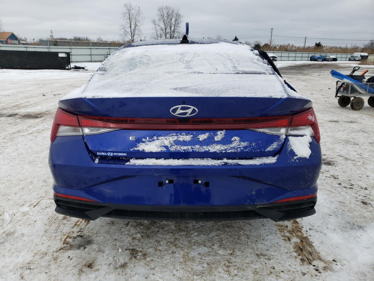 2022 HYUNDAI ELANTRA SEL VIN:KMHLM4AG1NU363553