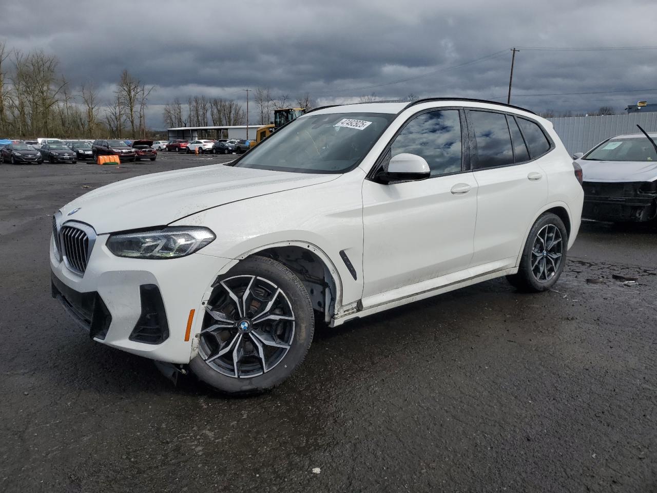 2022 BMW X3 XDRIVE30I VIN:5UX53DP07N9M03842