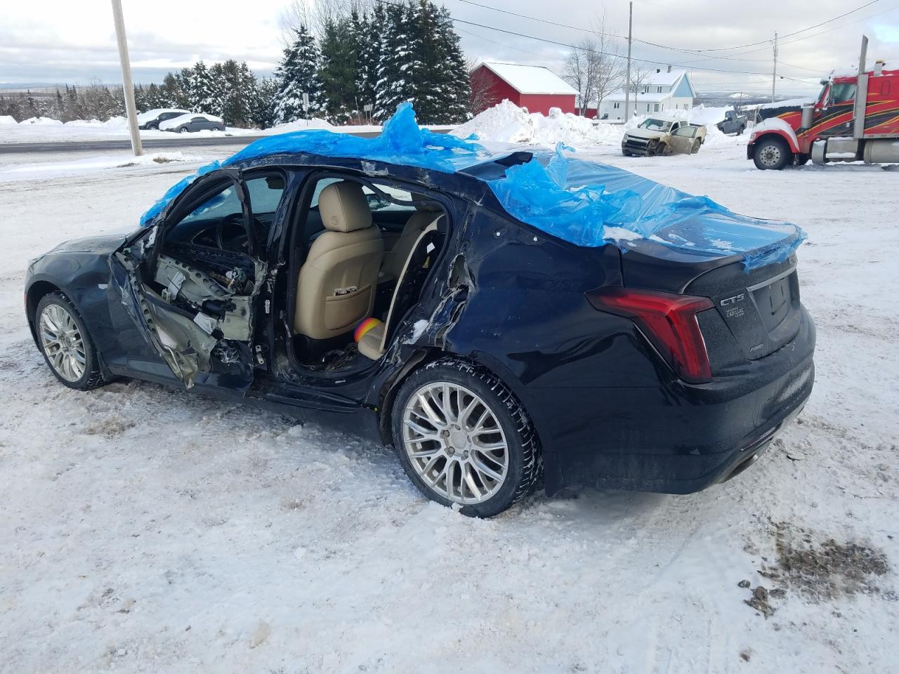 2022 CADILLAC CT5 PREMIUM LUXURY VIN:1G6DT5RK5N0135897