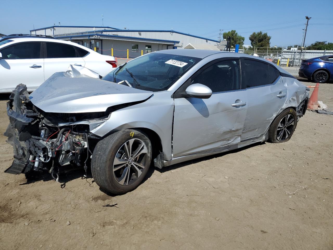 2022 NISSAN SENTRA SV VIN:3N1AB8CV1NY249170