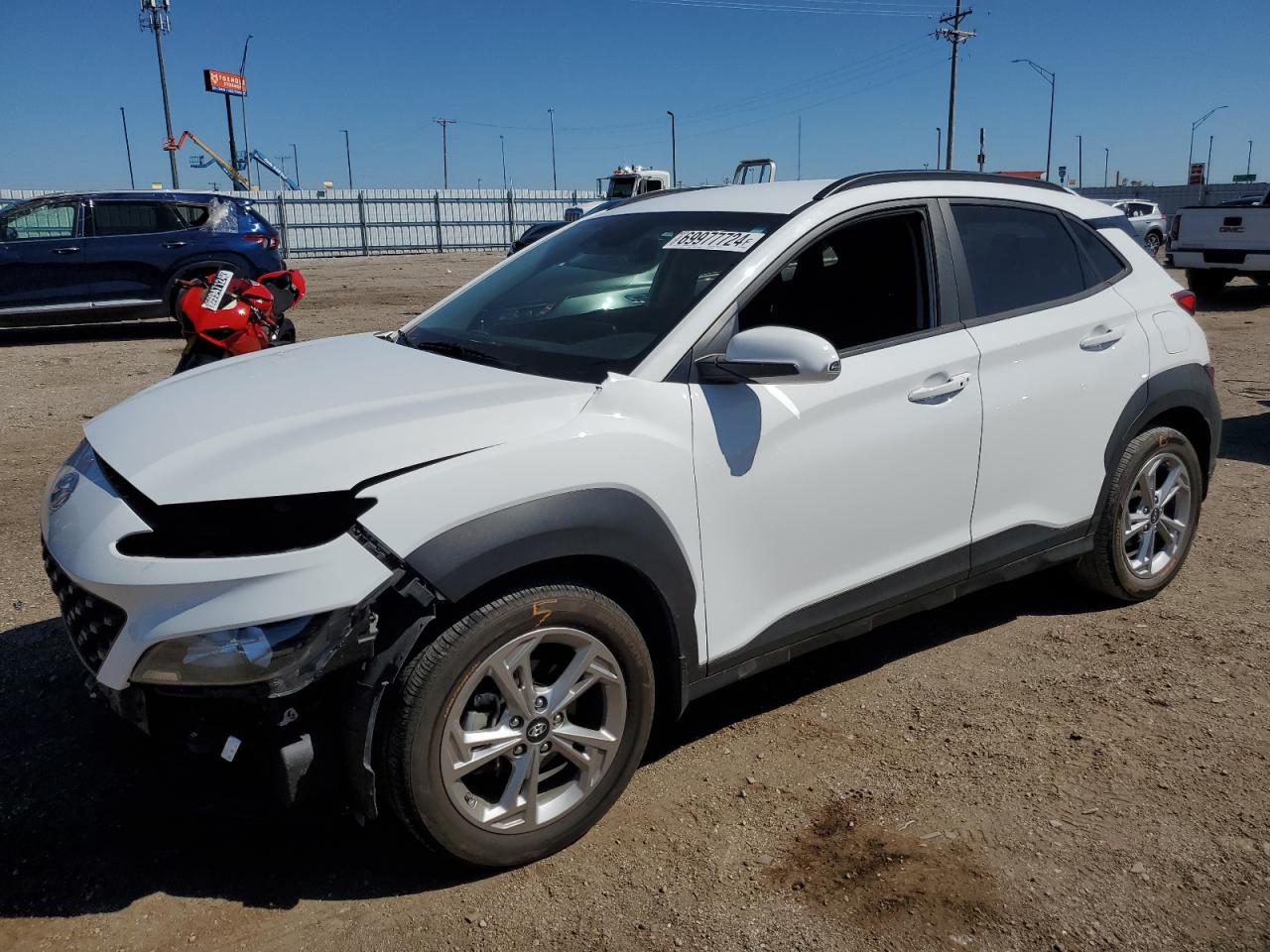 2022 HYUNDAI KONA SEL VIN:KM8K62AB6NU912453