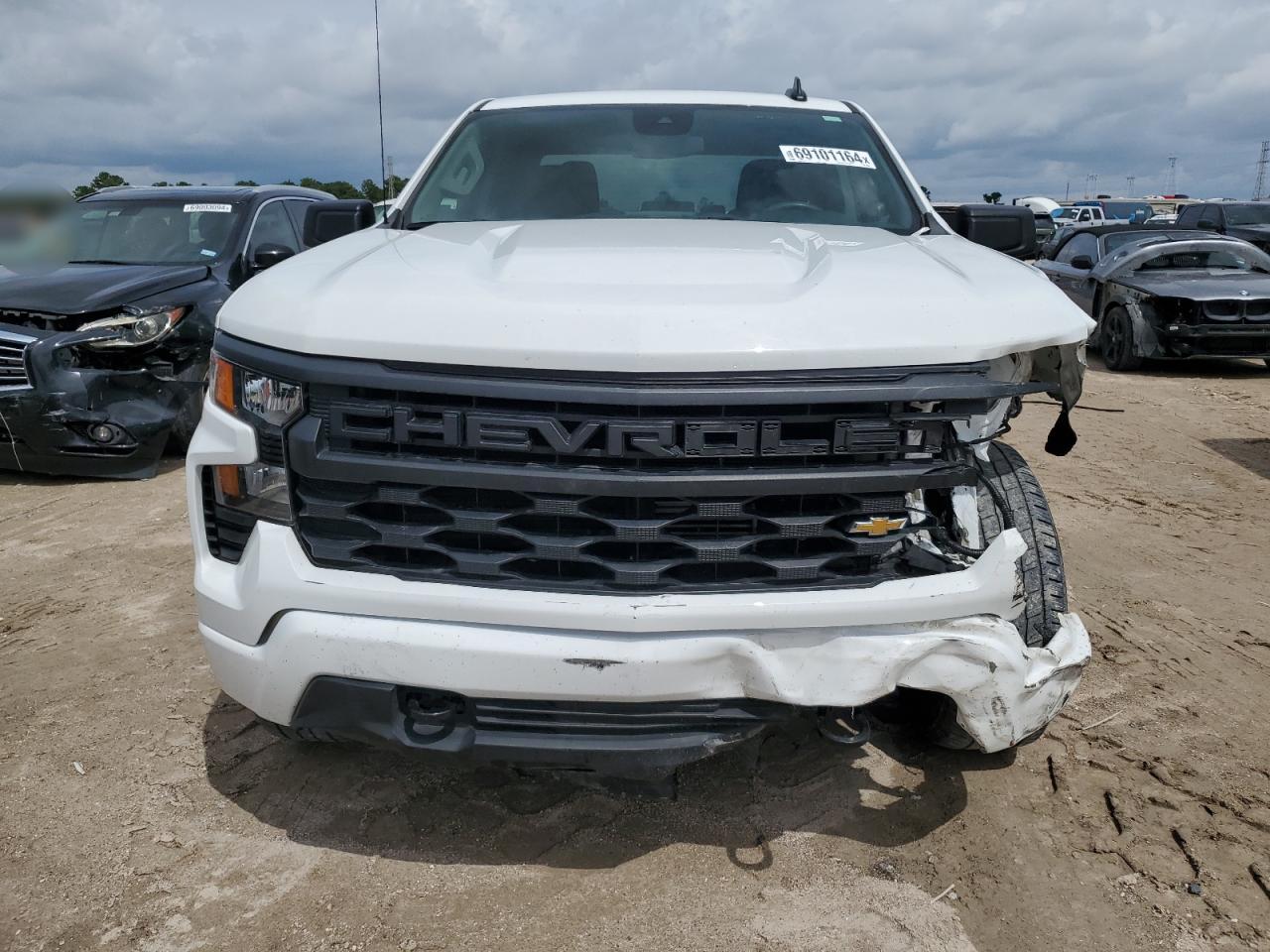 2024 CHEVROLET SILVERADO K1500 CUSTOM VIN:1GCRDBEK5RZ100296