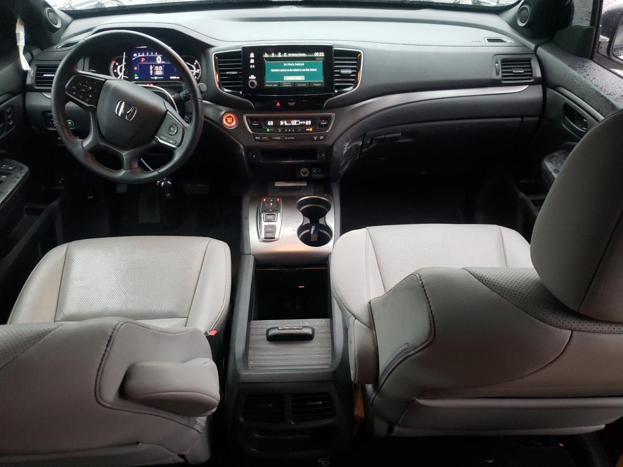 2022 HONDA PASSPORT EXL VIN:5FNYF7H56NB003049