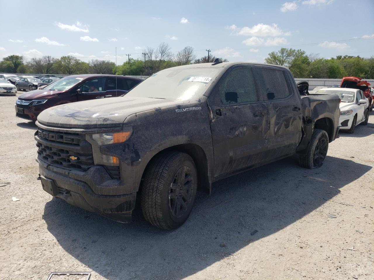 2023 CHEVROLET SILVERADO C1500 CUSTOM VIN:3GCPABEK5PG200086