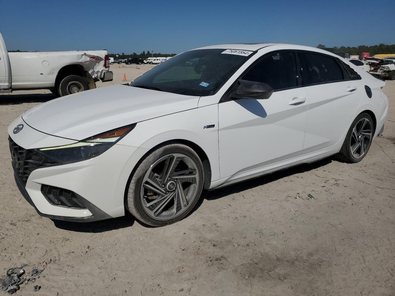 2022 HYUNDAI ELANTRA N LINE VIN:KMHLR4AF0NU267728
