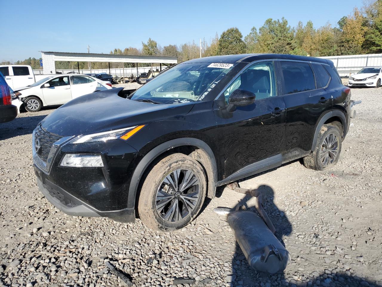 2022 NISSAN ROGUE SV VIN:5N1BT3BA1NC688759