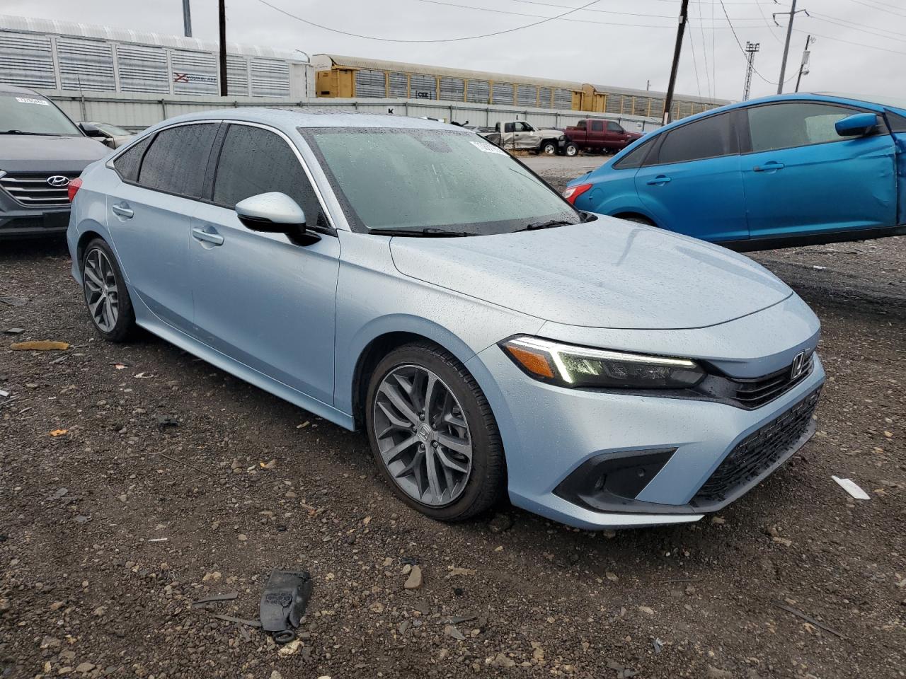 2022 HONDA CIVIC TOURING VIN:2HGFE1F95NH324685