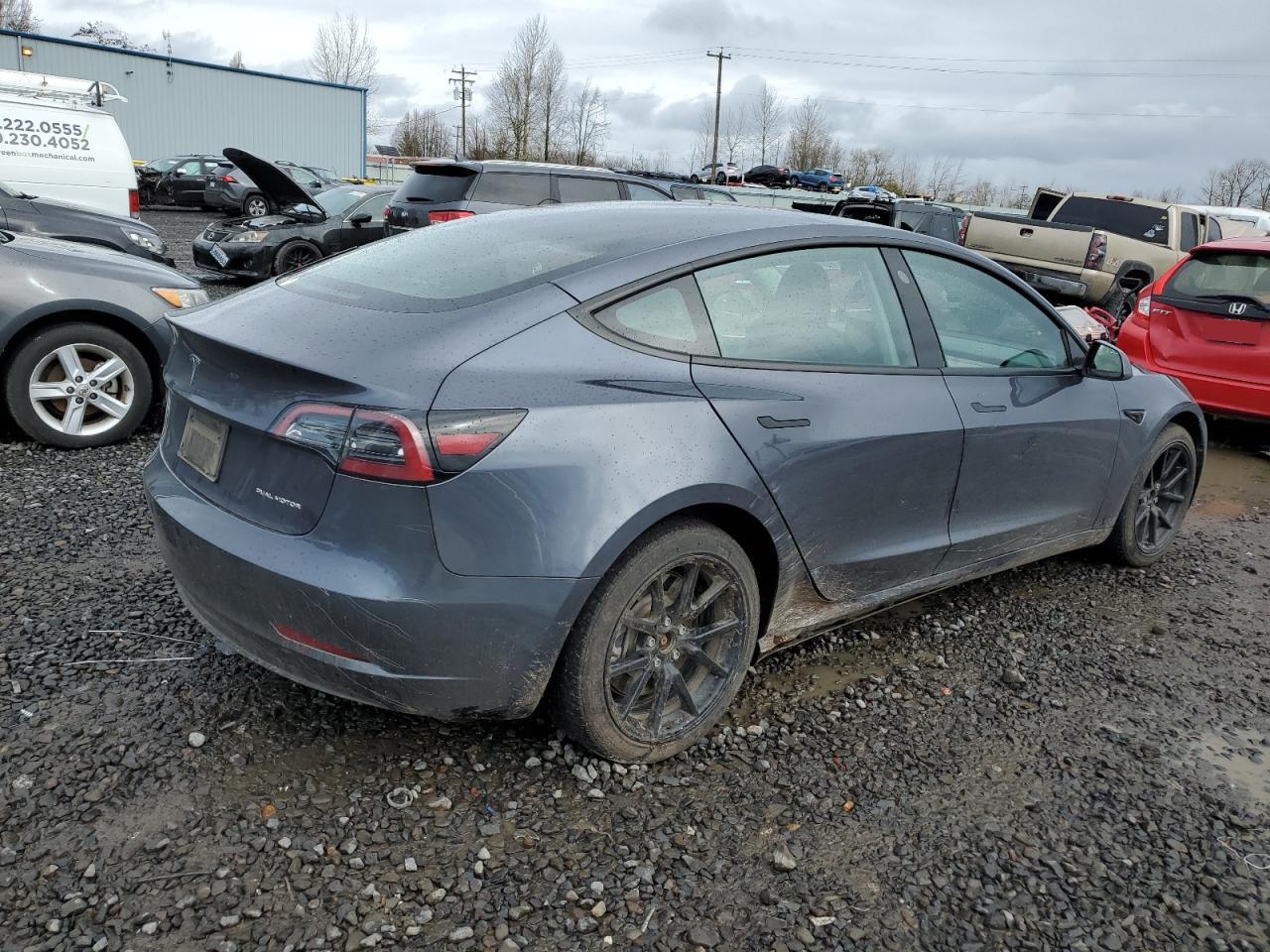 2023 TESLA MODEL 3  VIN:5YJ3E1EB6PF686927