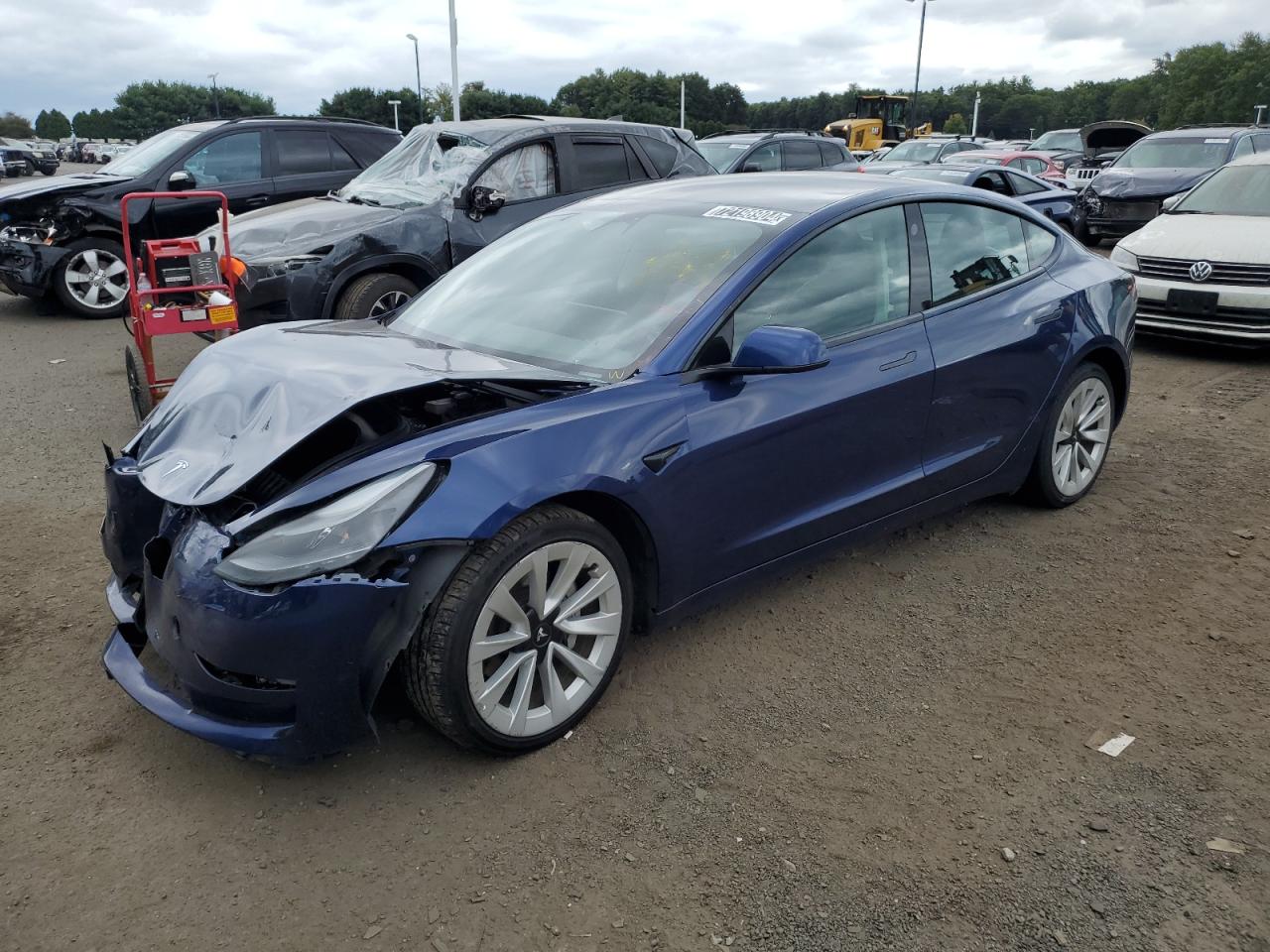 2022 TESLA MODEL 3  VIN:5YJ3E1EA2NF285556