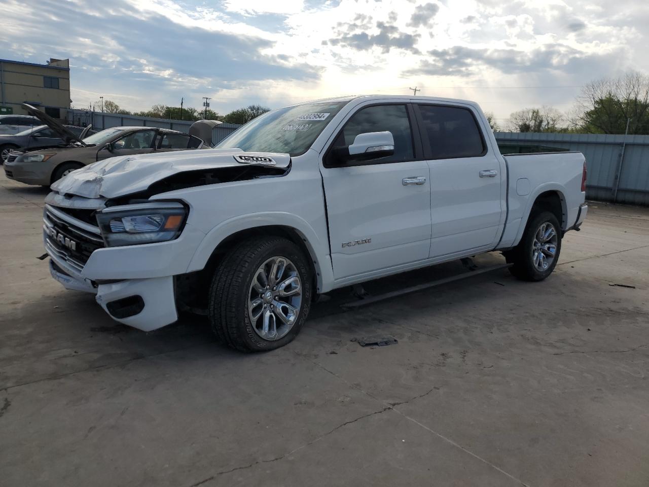 2022 RAM 1500 LARAMIE VIN:1C6RREJT1NN125206