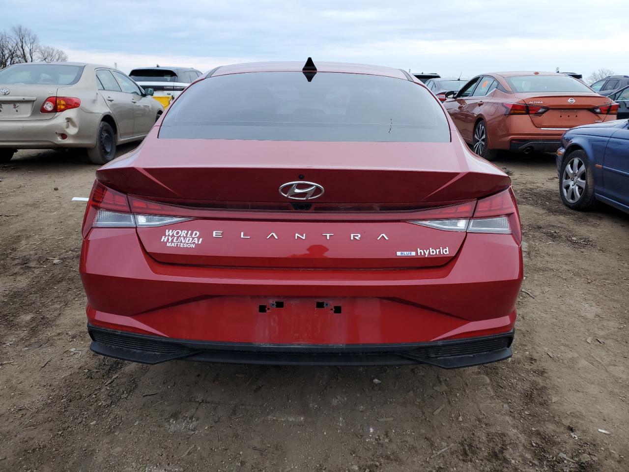 2023 HYUNDAI ELANTRA BLUE VIN:KMHLM4AJ8PU041930