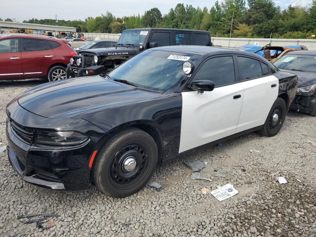 2022 DODGE CHARGER POLICE VIN:2C3CDXKG0NH203417