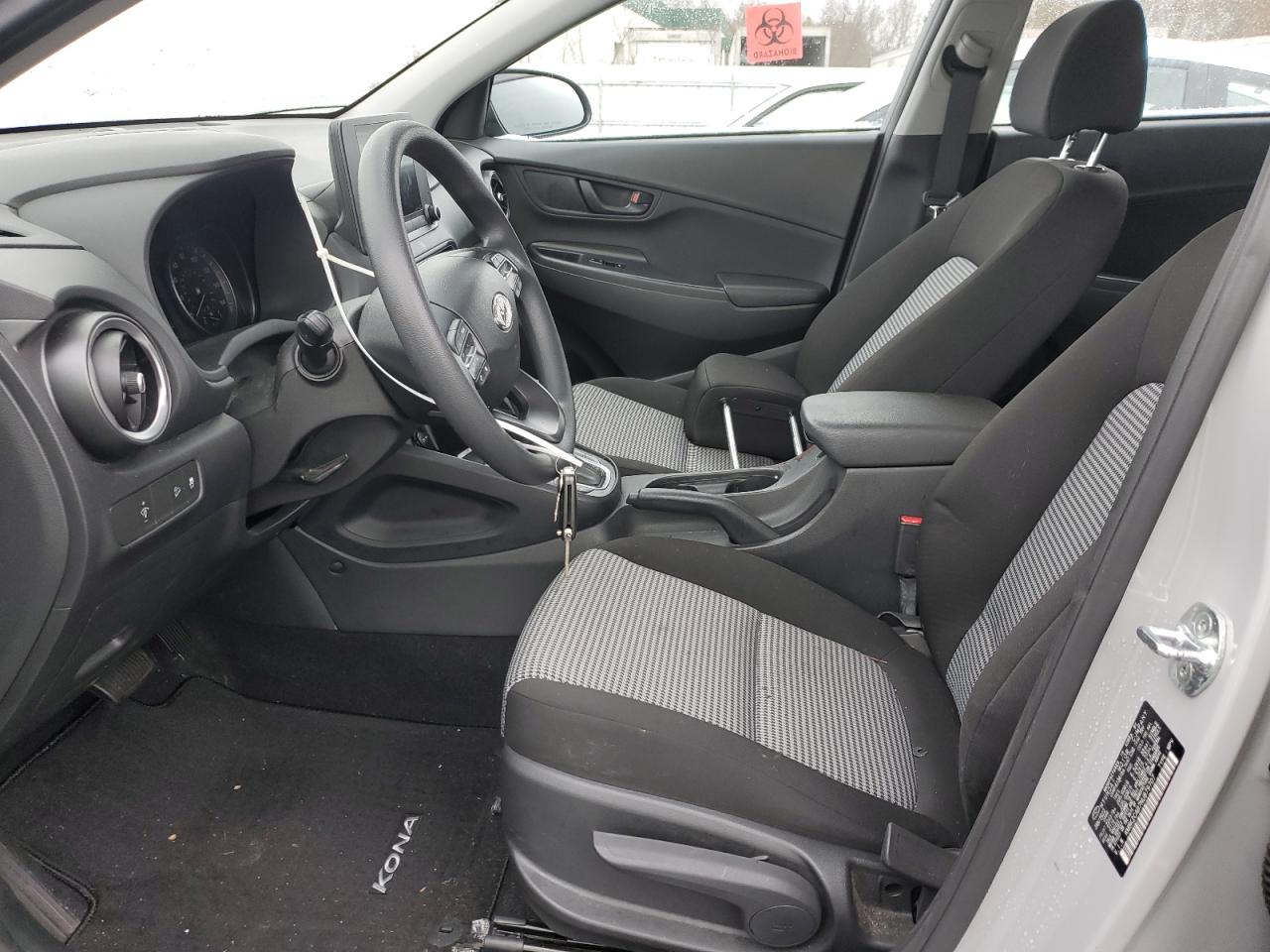 2022 HYUNDAI KONA SEL VIN:KM8K2CAB7NU879707