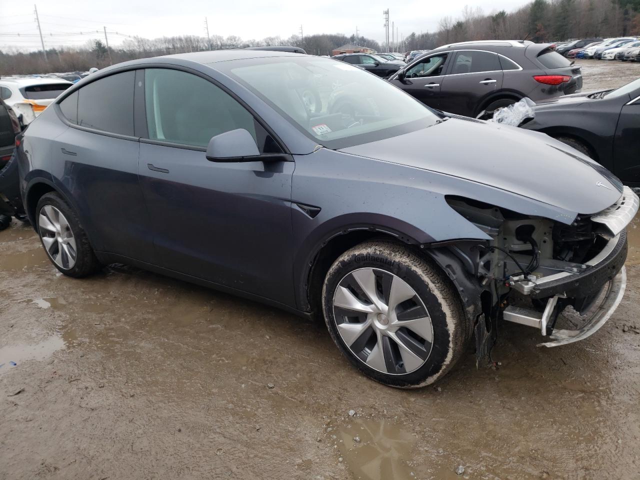 2022 TESLA MODEL Y  VIN:7SAYGDEE2NA022603