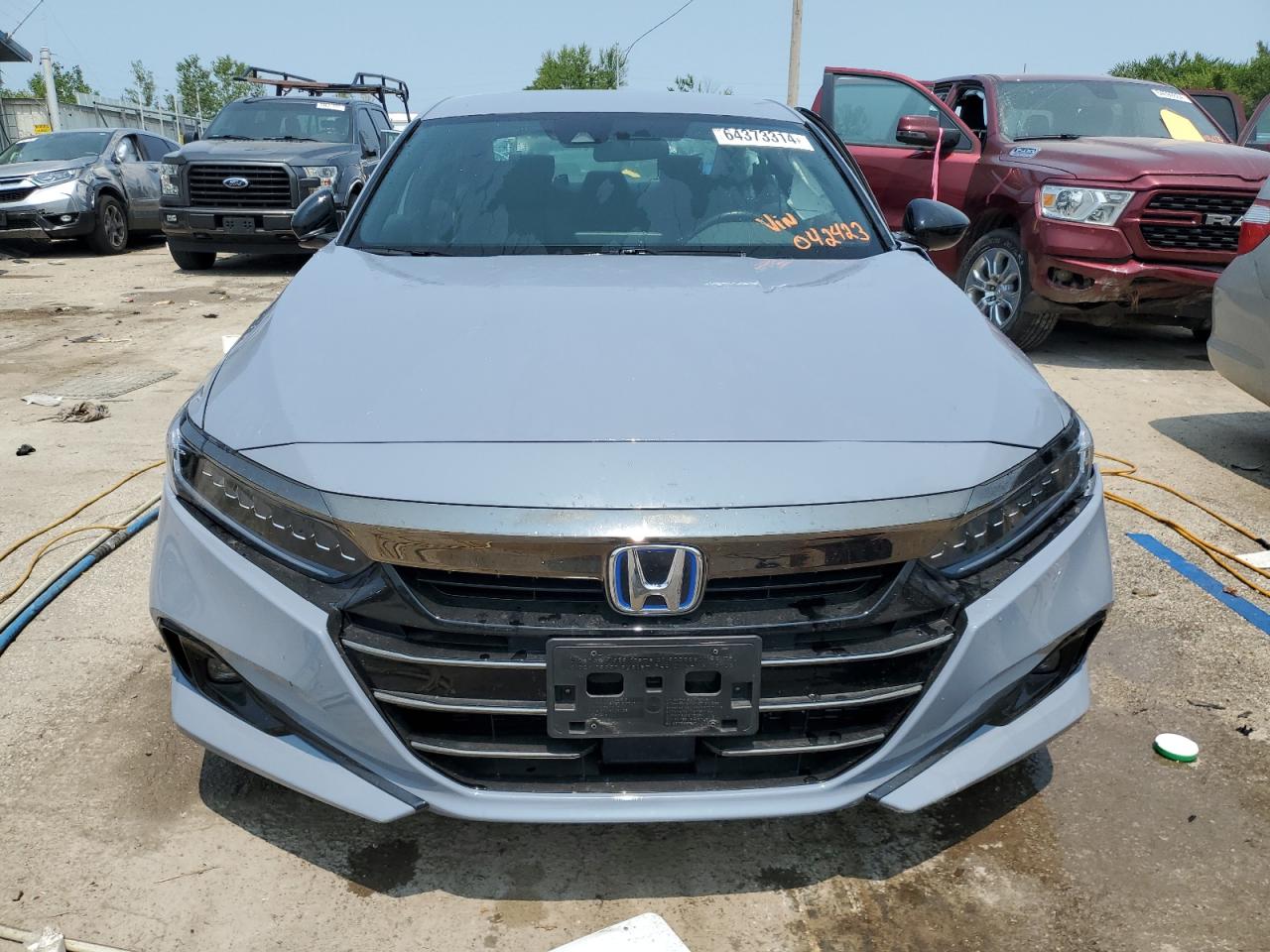 2022 HONDA ACCORD HYBRID SPORT VIN:1HGCV3F20NA042423