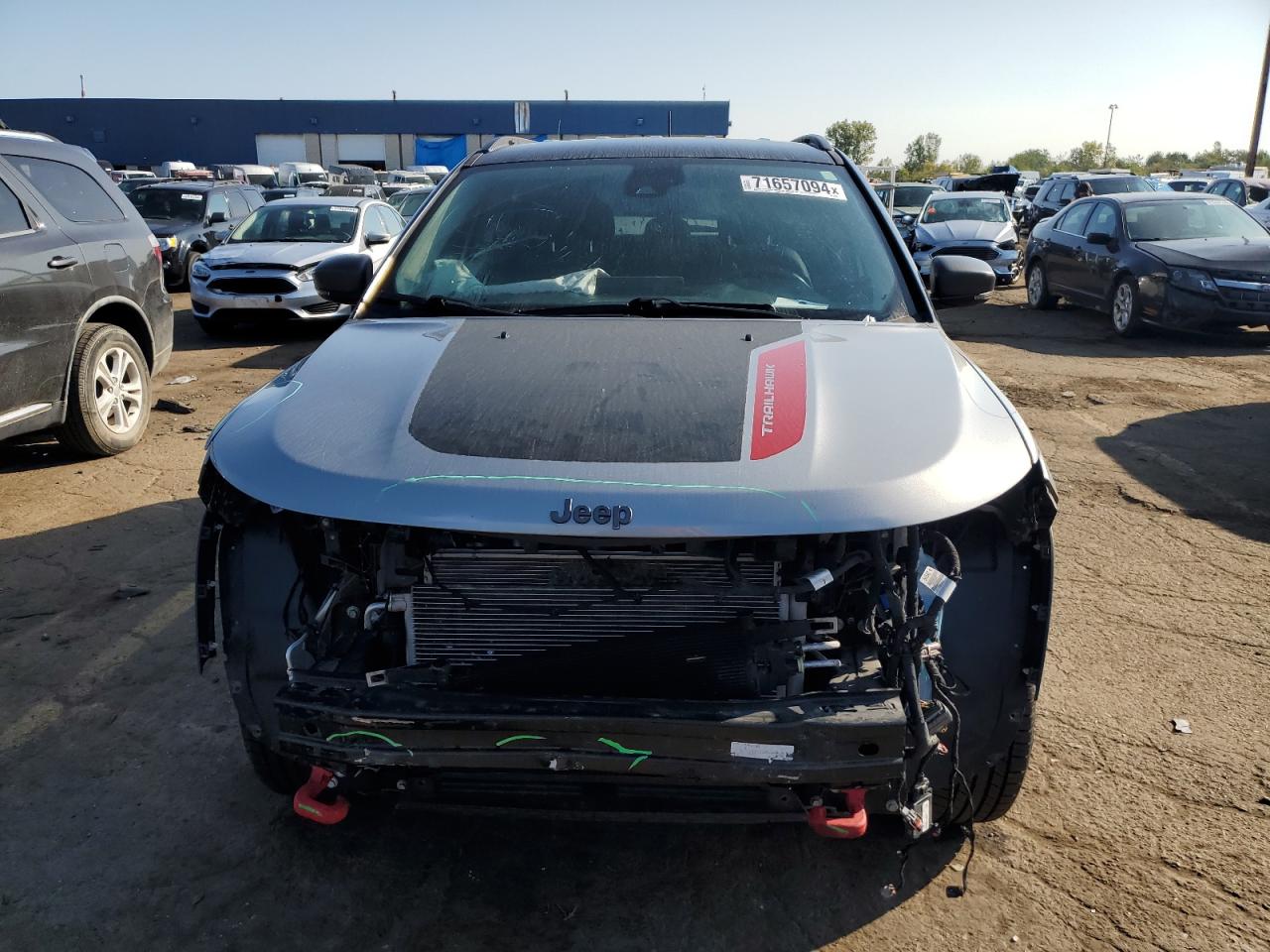 2022 JEEP COMPASS TRAILHAWK VIN:3C4NJDDB9NT132495