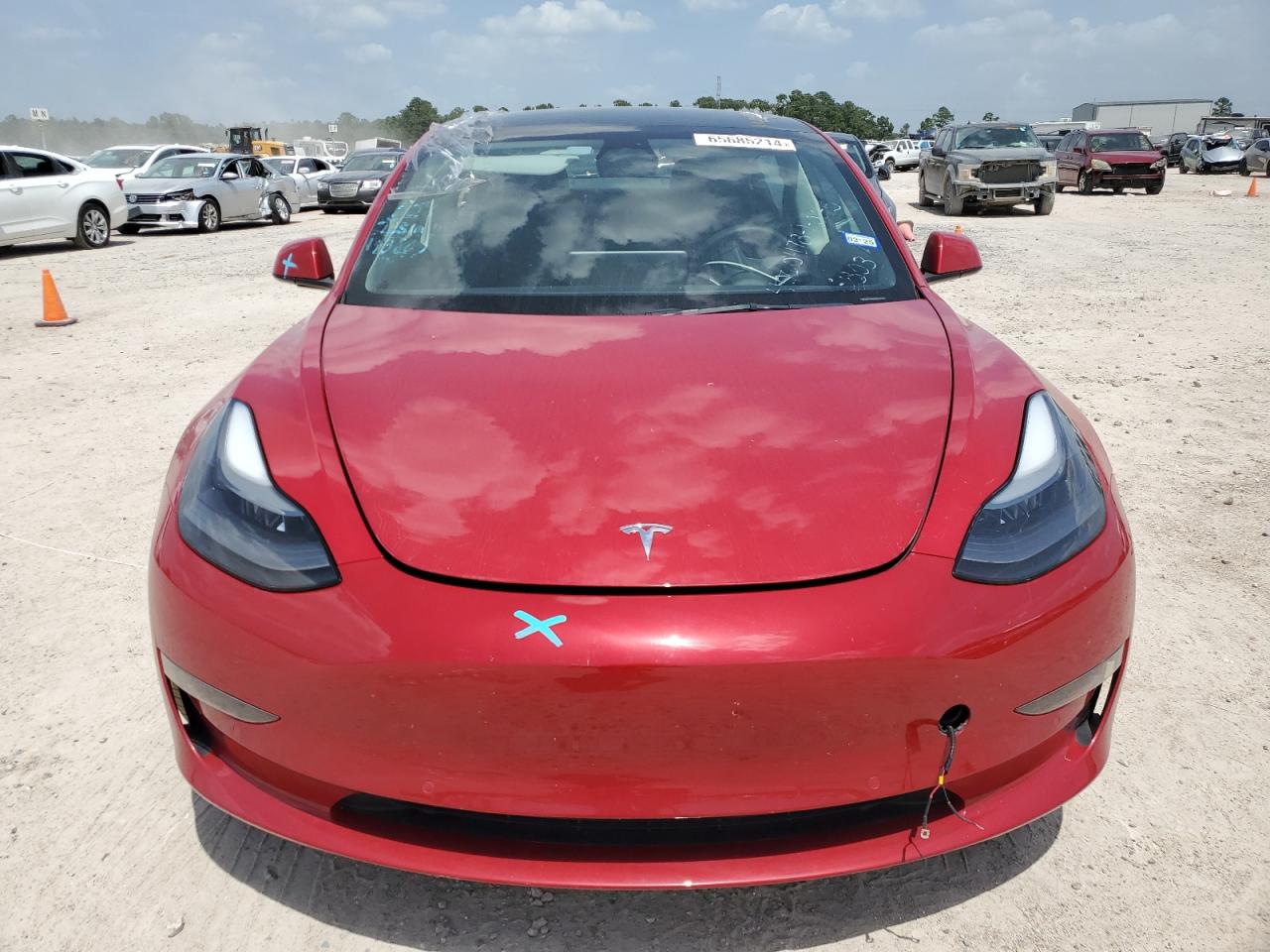 2022 TESLA MODEL 3  VIN:5YJ3E1EB3NF193803