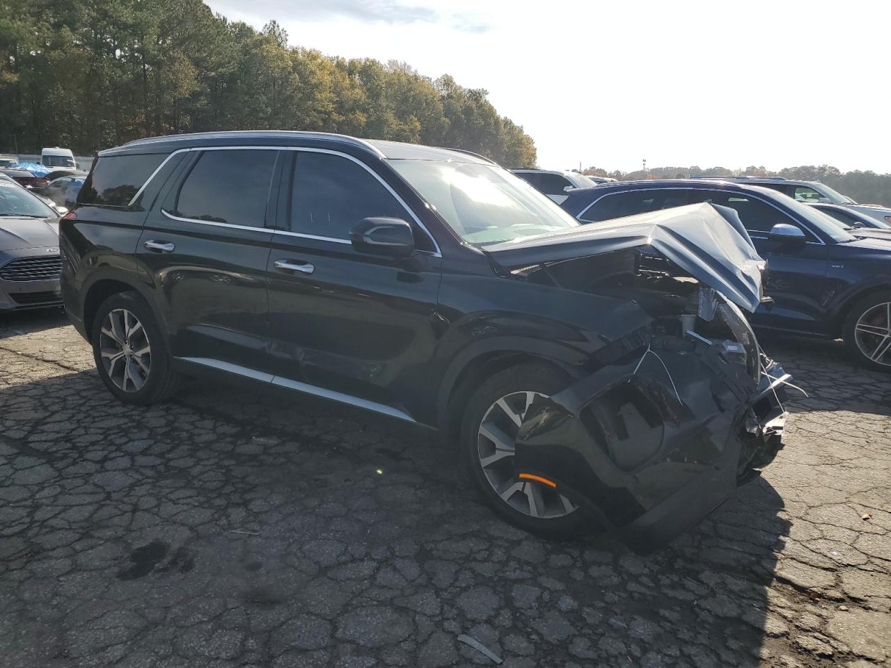 2022 HYUNDAI PALISADE SEL VIN:KM8R44HE9NU449756
