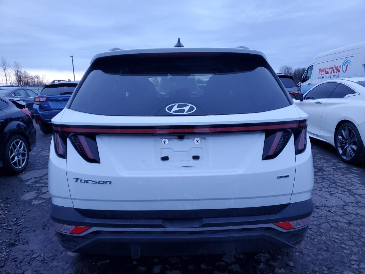 2022 HYUNDAI TUCSON SEL VIN:5NMJFCAE2NH055121