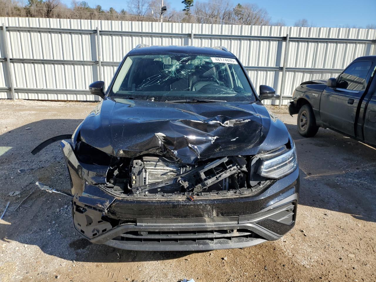 2022 VOLKSWAGEN TIGUAN SE VIN:3VV3B7AX7NM098736